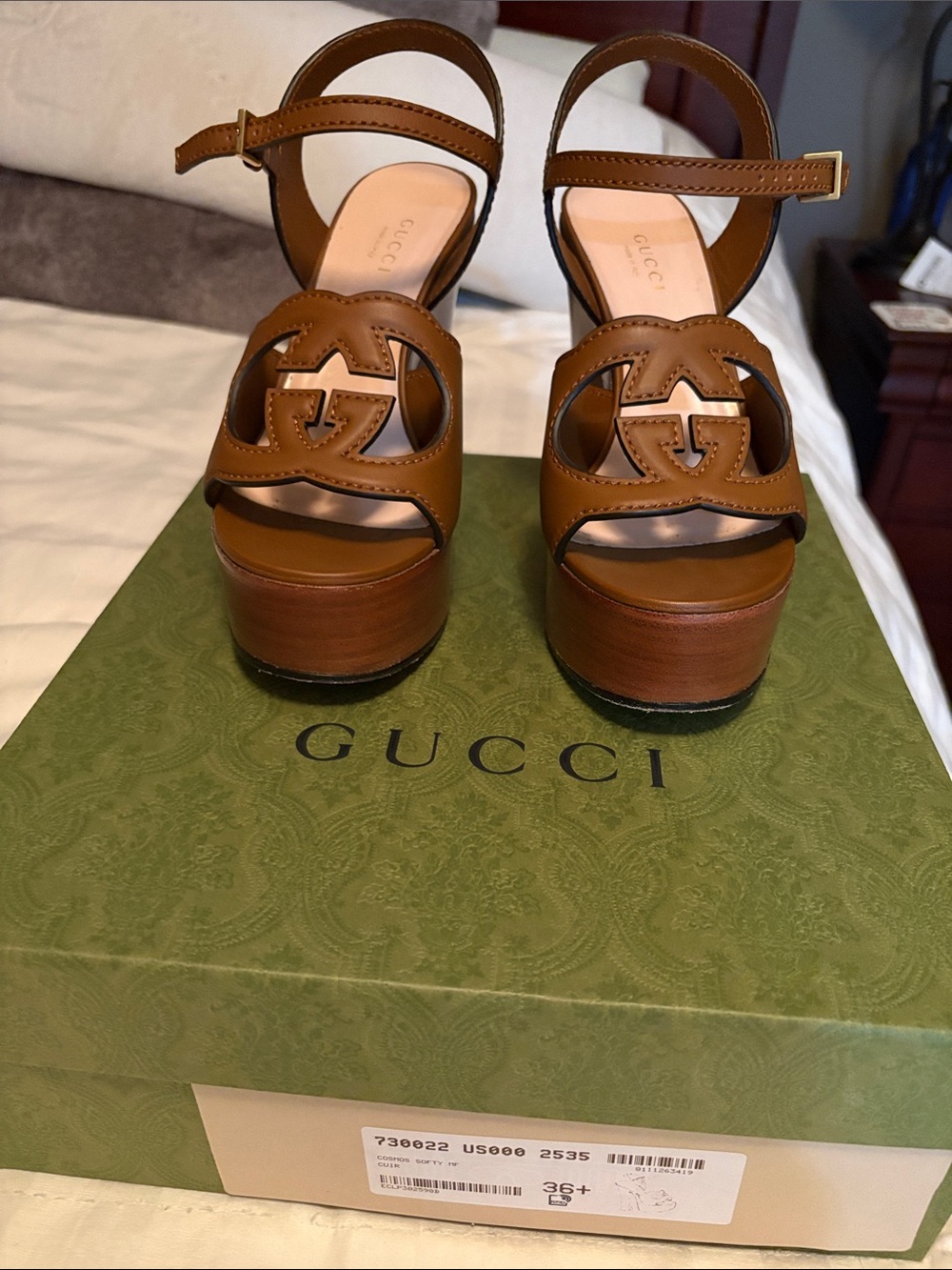 Gucci Interlocking G High Sandals
Code 730022S550